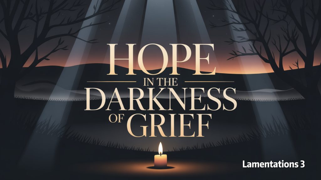 Hope In The Darkness of Grief (Lamentations 3:1-28)