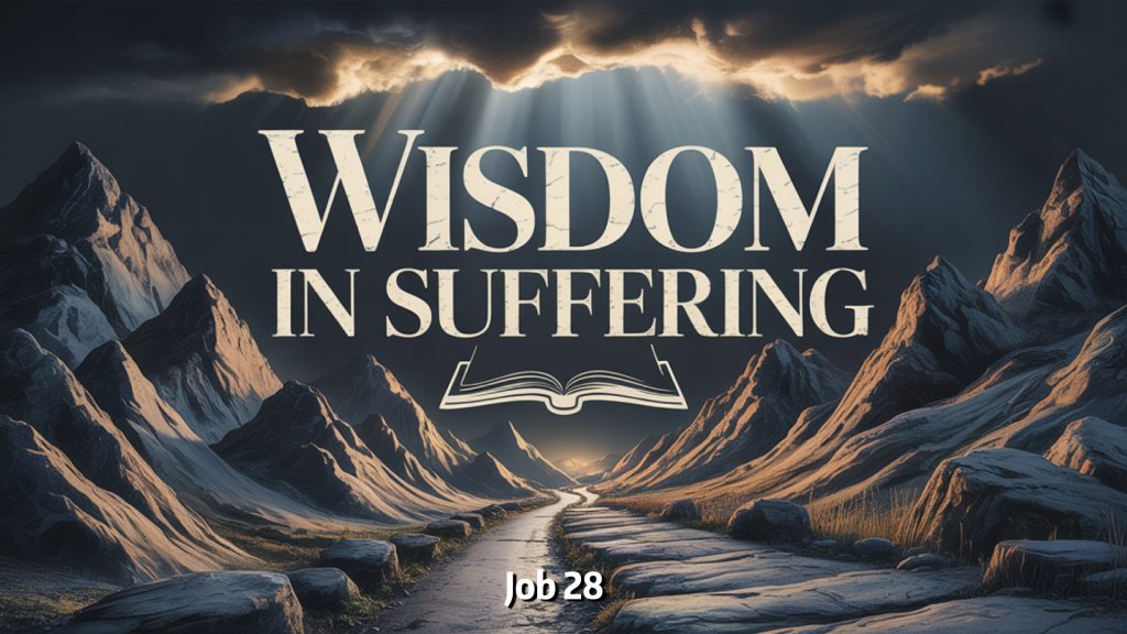 Wisdom Through Suffering (Job 28)