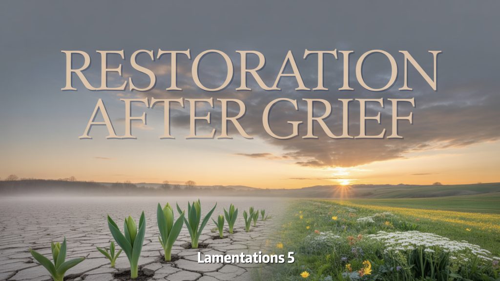 Restoration After Grief (Lamentations 5)