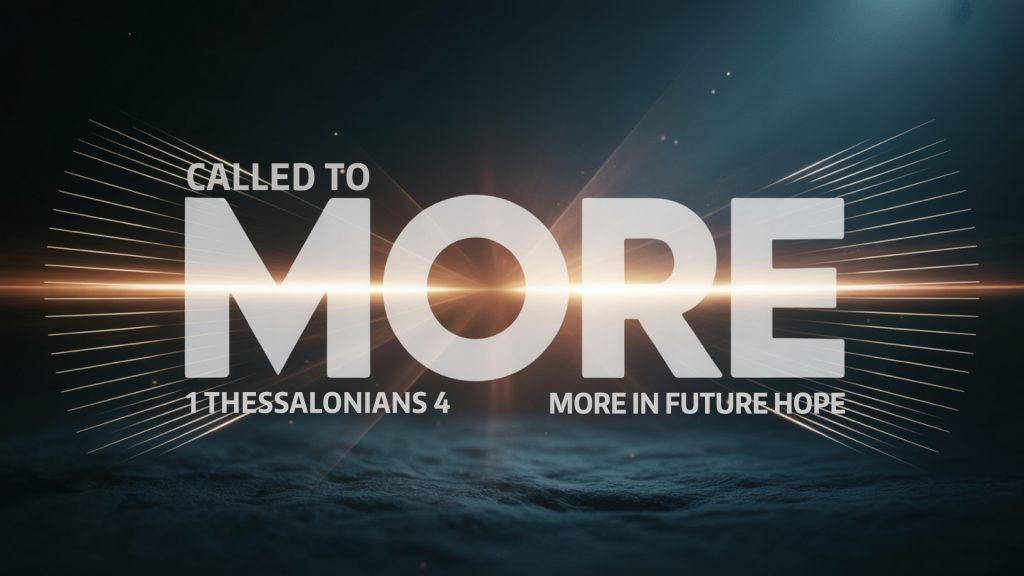 More In Future Hope (1 Thessalonians 4:13-18)