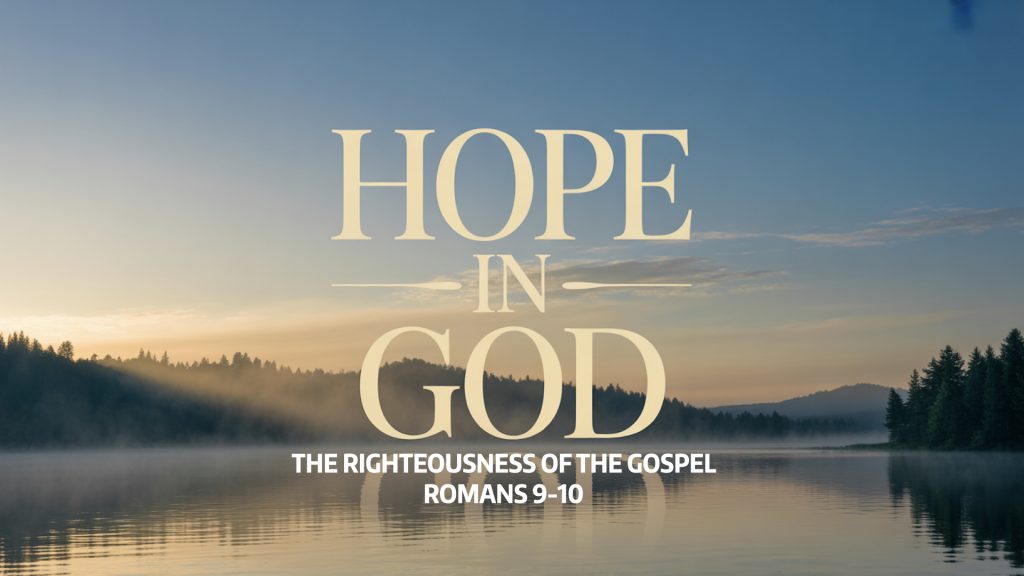 The Righteousness of the Gospel (Romans 9:30-10:4)